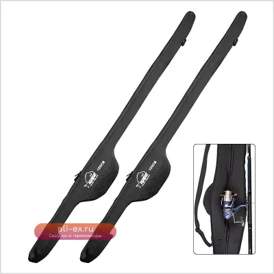 Чехол для спиннингового удилища 115-140 см с местом для катушки, нейлоновая сумка J556