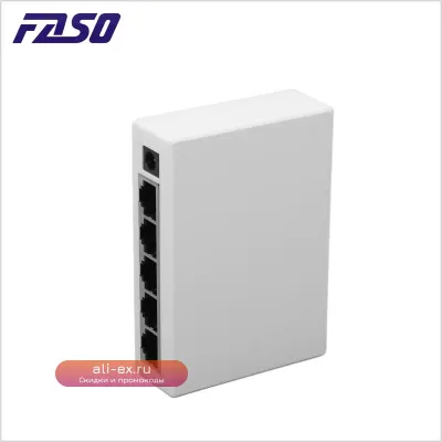 5-портовый Ethernet-коммутатор 10/100 Мбит/с RJ45