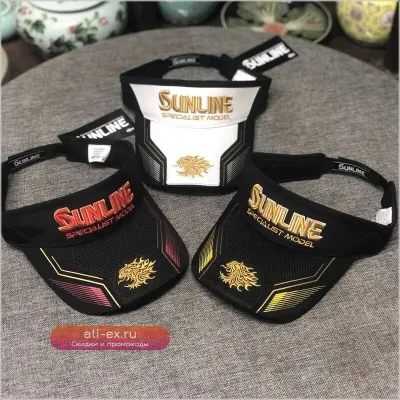 Кепка для рыбалки Sunline CP-3729 с УФ-защитой, дышащая, легкая, унисекс