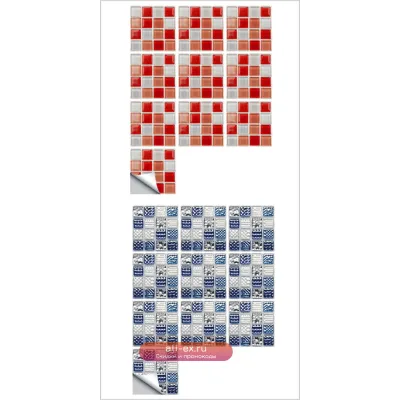 Водостойкие самоклеящиеся виниловые панели 10 шт. с защитой от плесени для арендуемых домов и DIY декора