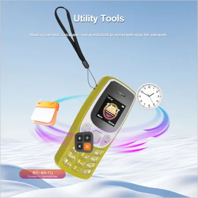 SERVO BM80 мини смартфон Dual SIM 2G GSM с записью звонков и магическим голосом