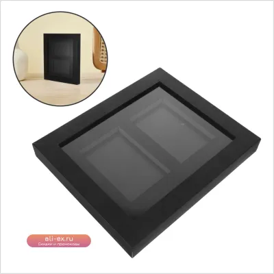 Настенная витрина для спортивных карт, хоккея, деловых фото, медалей и коллекционных предметов