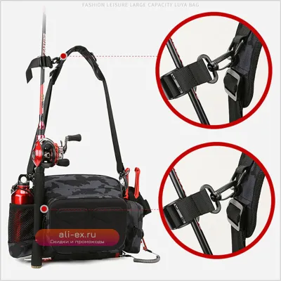 Водонепроницаемый рыболовный рюкзак-слинг для отдыха Y423