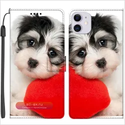 Чехол-книжка из натуральной кожи с фотопечатью для Huawei Pura 70 80 Pro, P60, P50, P30, Honor X6C, X50, X9B, 400Lite, персонализированный