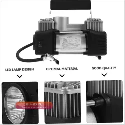 12V Автомобильный компрессор двойной цилиндр для быстрого накачивания шин