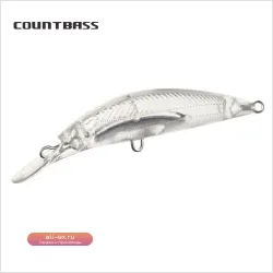 Countbass 10 шт. Пустые жесткие приманки 70 мм тонущие