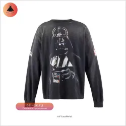 Футболка Saint Planet Letters Vintage Printed T-shirt 25SS Destruction