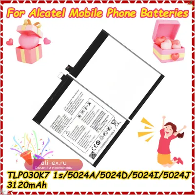 Аккумулятор Alcatel TLP030K7 3120 mAh для моделей 5024A/5024D/5024I/5024J