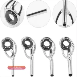 Набор колец для спиннингового удилища из нержавеющей стали