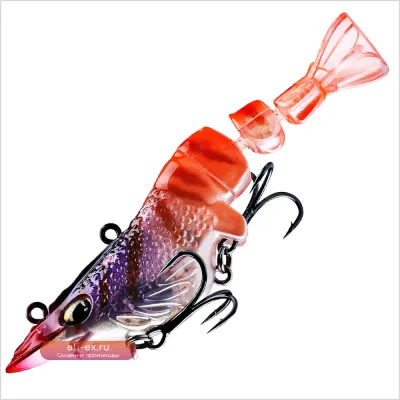 Hercules Многосуставная силиконовая приманка рак-сваимбейт