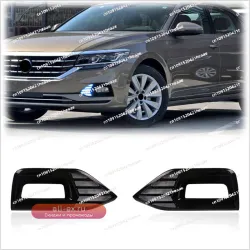 Светодиодные ДХО 3-цветные для противотуманных фар Toyota Camry XV70 2018-2019