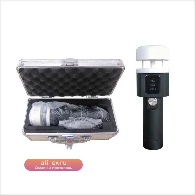 Карманная ультразвуковая метеостанция с записью ветра