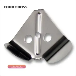 Шумовое лезвие Countbass 50 шт. для спиннинговой приманки, алюминий, компоненты для самодельных воблеров