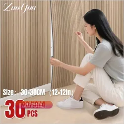 Самоклеящиеся 3D обои под дерево для стен