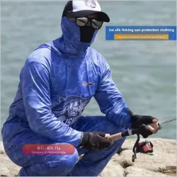 Мужская одежда для морской рыбалки: водонепроницаемый костюм, худи, рубашка