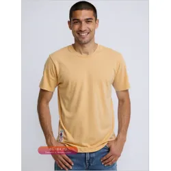 Футболка мужская с коротким рукавом из хлопка/полиэстера с классическим принтом