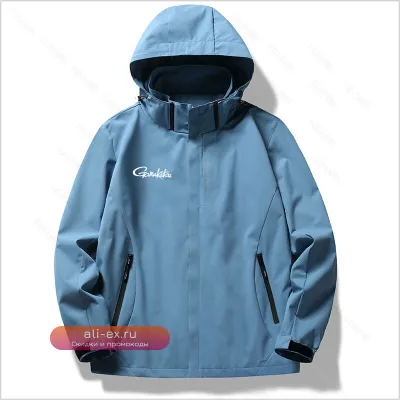 Gamakatsu 2024: Ветро-водонепроницаемый рыболовный костюм с защитой от царапин и истирания для мужчин