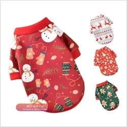 Костюм Санта-Клауса для собак и кошек, 5 шт.