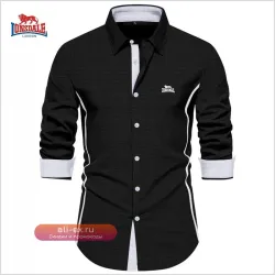 Летняя мужская футболка-поло с вышивкой, повседневная модная рубашка с коротким рукавом