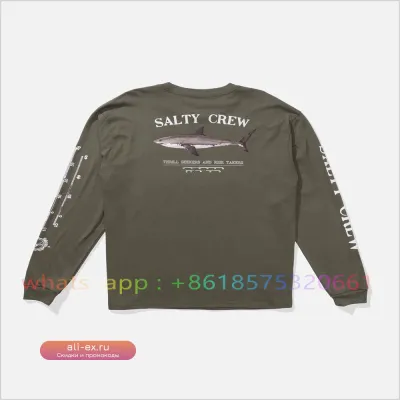 Мужская летняя футболка для рыбалки с длинным рукавом UPF 50+, защита от УФ, 2025