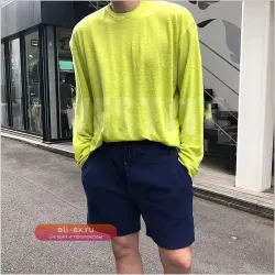 Футболка с длинным рукавом в корейском стиле