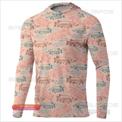 Мужская худи SPELISPOS с длинным рукавом для рыбалки и спорта: легкая, дышащая, защита от солнца UPF 50+