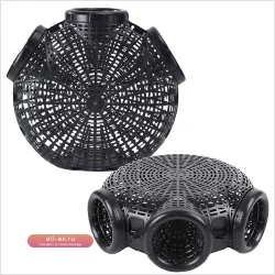 Ловушка для рыбалки из пластика, 2 шт., переносная, для крабов, лобстеров, креветок