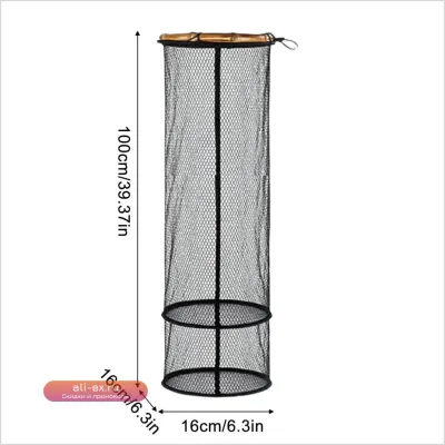 Легкая складная нейлоновая сетка для рыбалки на каяке – для ловли сома, форели, окуня в пресной и соленой воде