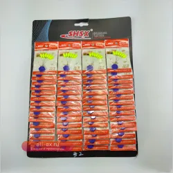 Желтые поплавки "Семь звезд" для карповой ловли (60/40 пачек, 6 шт./пачка)