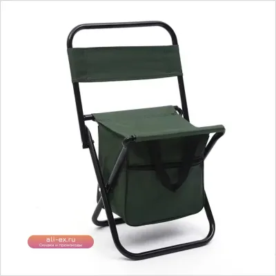 Кресло для кемпинга и рыбалки складное, износостойкое, с сундуком и сумкой