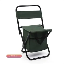 Кресло для кемпинга и рыбалки складное, износостойкое, с сундуком и сумкой