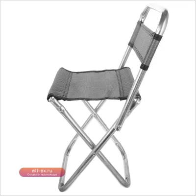 Компактный складной стул для кемпинга, рыбалки и путешествий