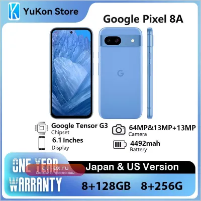 Google Pixel 8a с ИИ, Google Tensor G3, 64 Мп Quad PD, 120 Гц OLED, 4492 мАч