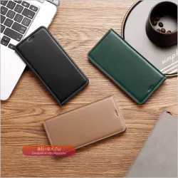 Чехол-бумажник из натуральной кожи для vivo Y15 Y15a Y15s Y17 Y17s Y18 Y18e Y19 Y19S Y22 Y22S Y27 Y27S откидной