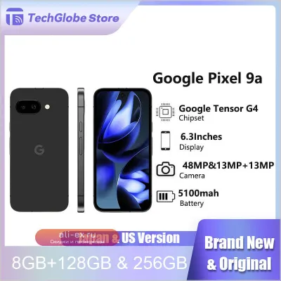 New Original Google Pixel 9a 5G SmartPhone 8GB/128GB P-OLED 6.3" 48MP Tensor G4