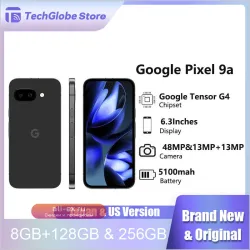 New Original Google Pixel 9a 5G SmartPhone 8GB/128GB P-OLED 6.3" 48MP Tensor G4