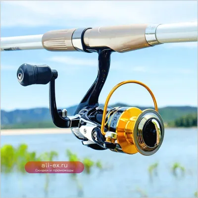 Катушки для спиннинга, джиггинга и морской рыбалки, аксессуары, снасти для карповой ловли, легкие приманки и оснастки.