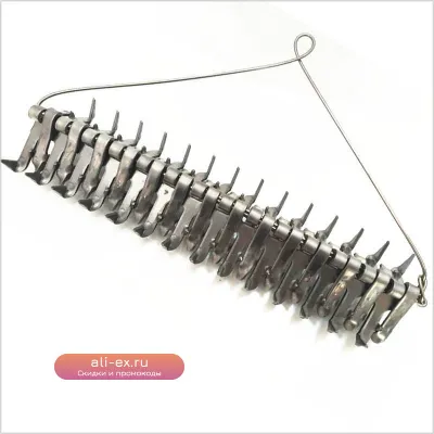 Садовая грабля для рыбалки Super Large с удалителем водной растительности из сплава