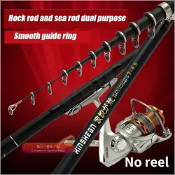 Телескопическая рыболовная удочка Rocky Fishing 2.7-6.3 м