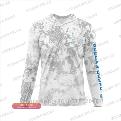 Мужская солнцезащитная худи Googan Squad UPF 50+ для рыбалки и активного отдыха