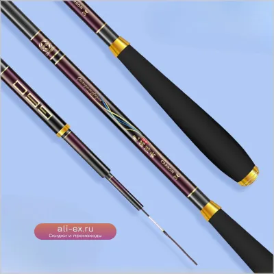 Удилище для карася Super Lightweight Crucian Carp Rod, 28/19, высокоуглеродистое, анти-взрывной дизайн для быстрой заброски, снасть соревновательного уровня