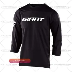 Велофутболка Giant Downhill 2025 с персонализацией