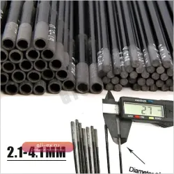 Запасные секции для удочки, 5 шт. 80 см, карбон, для тайваньской удочки, цельные/полые, аксессуары