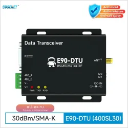 LoRa E90-DTU(400SL30) 30dBm RS232 RS485 433/470MHz Modbus Беспроводной RF Трансивер