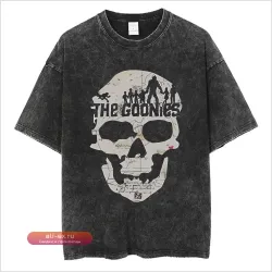 Футболка The Goonies Never Say Die Винтаж с принтом скелета