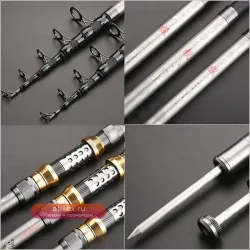 Телескопическое спиннинговое удилище Superhard 1.8M-3.6M для дальних забросов