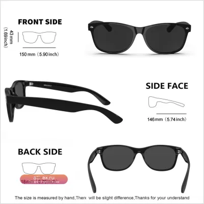 MAXJULI Поляризационные Солнцезащитные Очки 8139 в Стиле Ретро