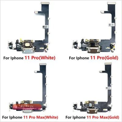 Шлейф зарядки USB для iPhone 11 Pro / 11 Pro Max с платой IC