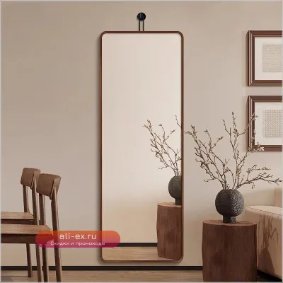 Роскошное длинное зеркало в современном стиле для декора стены гостиной, спальни, ванной комнаты