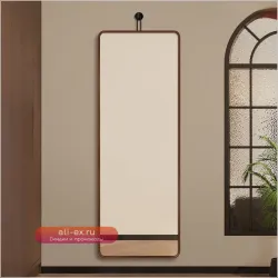 Роскошное длинное зеркало в современном стиле для декора стены гостиной, спальни, ванной комнаты